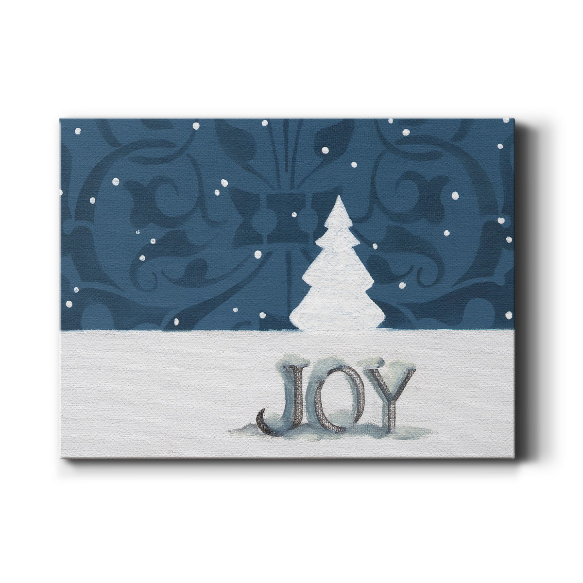 Joy Snowflake - Premium Gallery Wrapped Canvas  - Ready to Hang