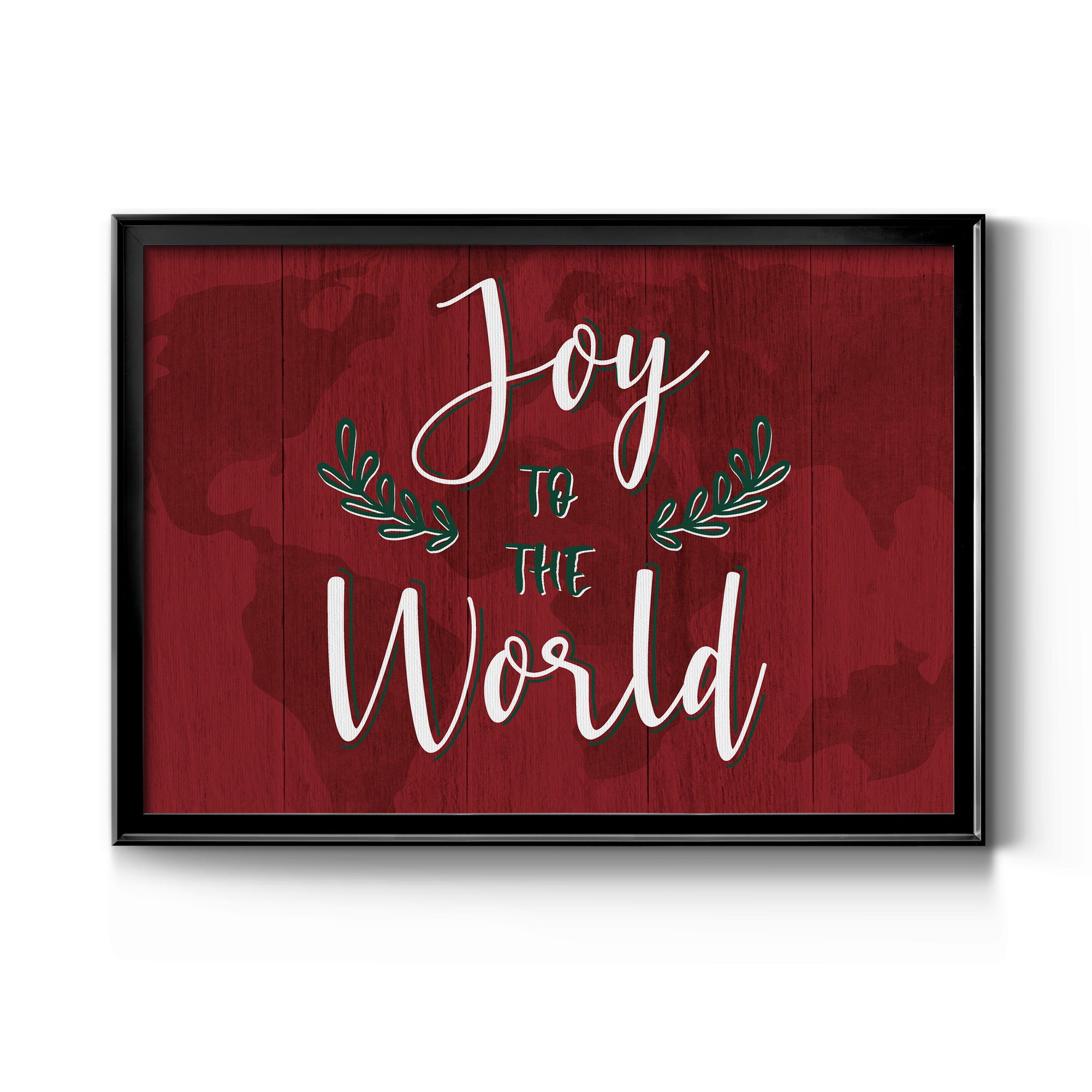 Joy to the World Premium Classic Framed Canvas - Ready to Hang