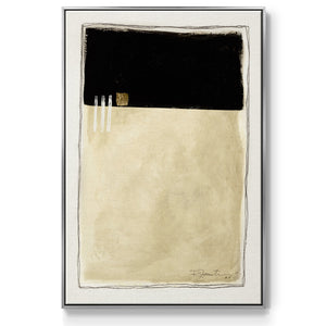 Inner Musing II - Framed Premium Gallery Wrapped Canvas L Frame - Ready to Hang