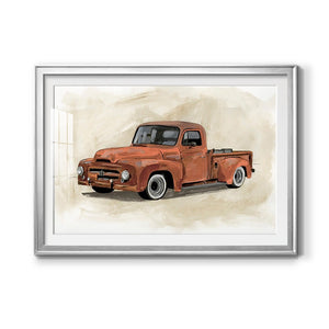 Pickup IV - Modern Framed Art Print