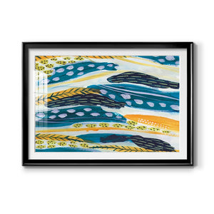 Feathery IV - Modern Framed Art Print