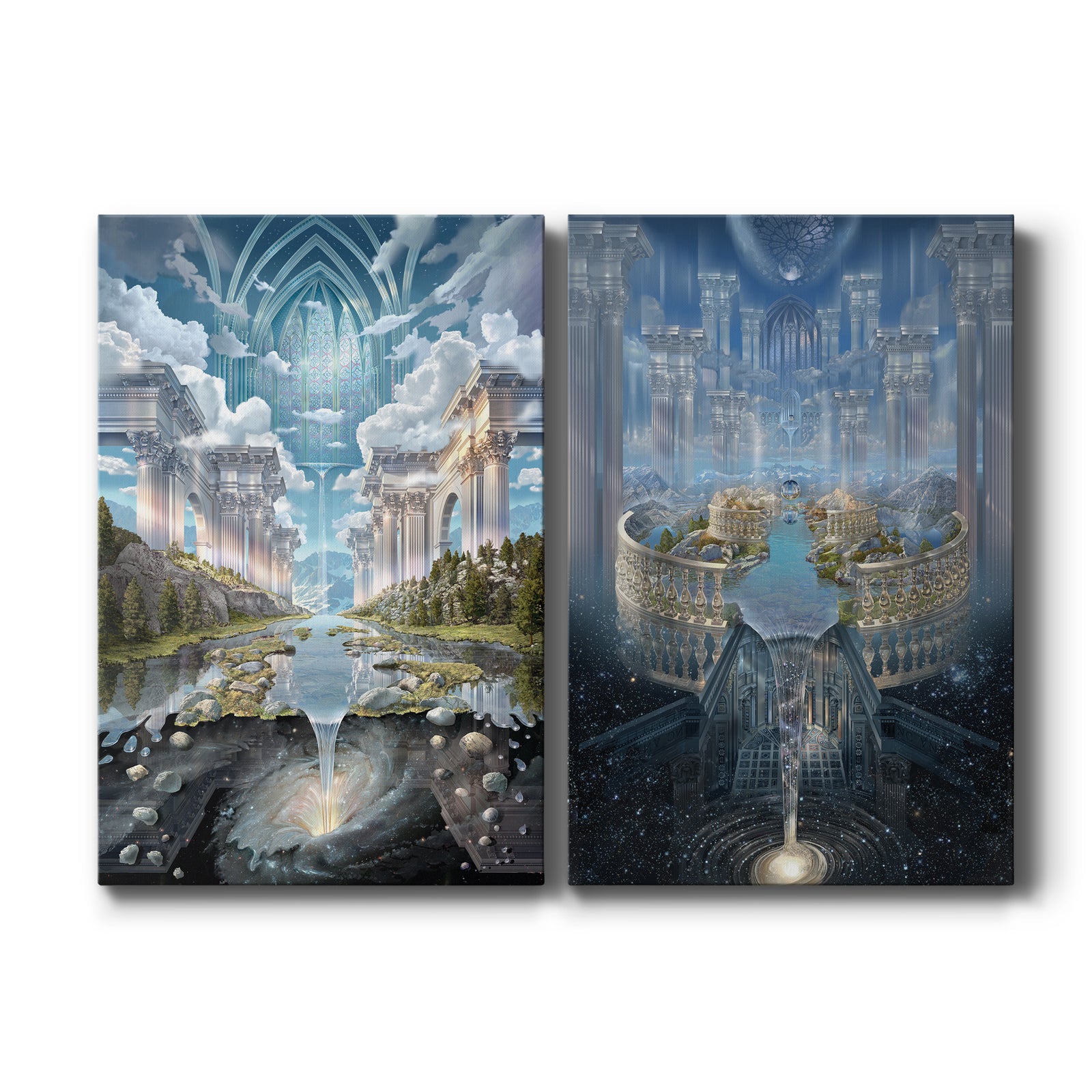 Genesis II - Canvas Art Set