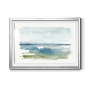 Coastline Splash IV - Modern Framed Art Print