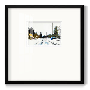 Winterhood Premium Framed Print Double Matboard