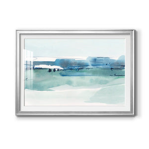 Ultramarine Vista I - Modern Framed Art Print