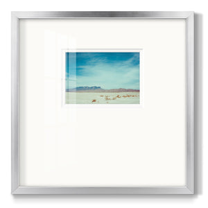 Salt Flat Walk II Premium Framed Print Double Matboard