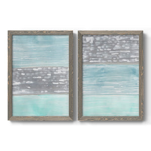 Hydrusphere I - Barnwood Framed Canvas Set