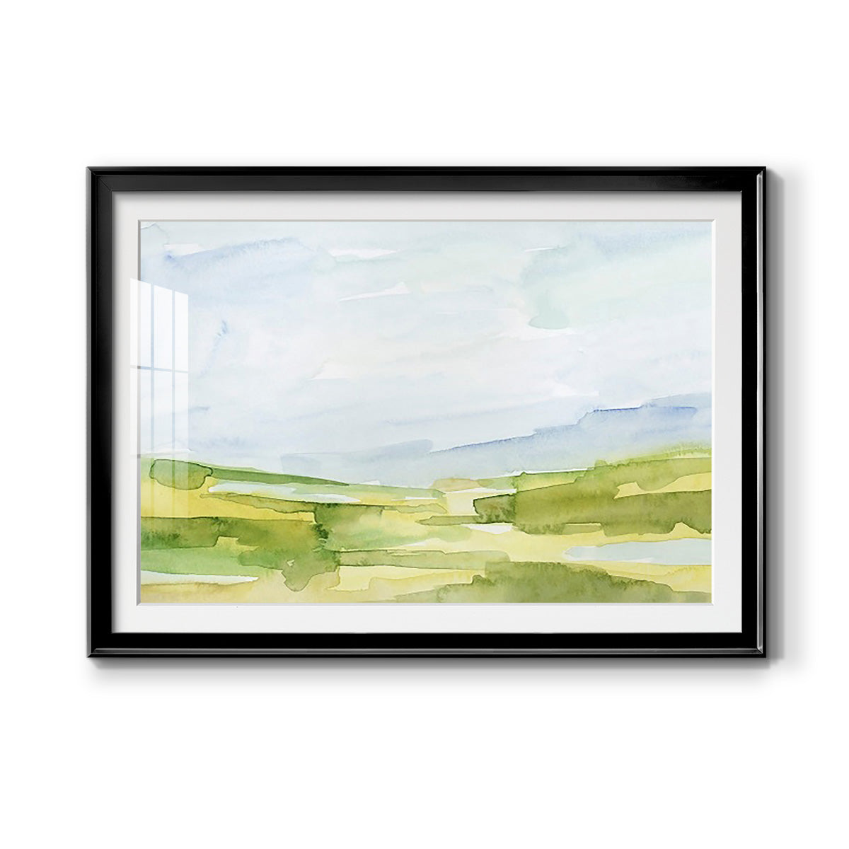 Watery Lowlands IV Premium Framed Print - Ready to Hang