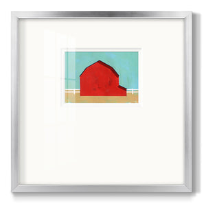 Big Red One I Premium Framed Print Double Matboard