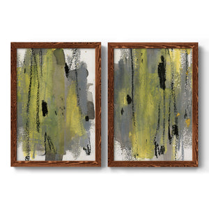 Loft Pastel I - Barnwood Framed Canvas Set