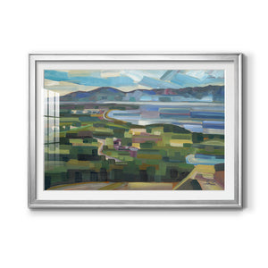 View From Goose Park - Modern Framed Art Print