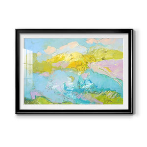 Learning to Fly - Modern Framed Art Print