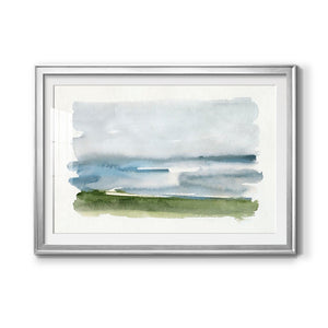 Coastline Splash II - Modern Framed Art Print