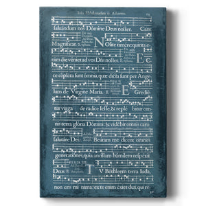 Graphic Songbook II Premium Gallery Wrapped Canvas - Ready to Hang