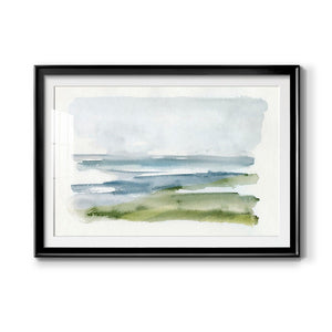 Coastline Splash I - Modern Framed Art Print