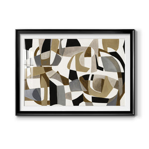 Circle Game - Modern Framed Art Print