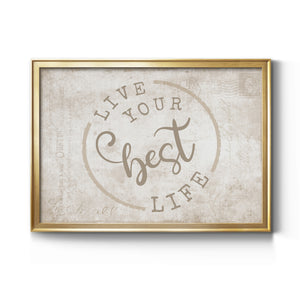 Best Life Premium Classic Framed Canvas - Ready to Hang