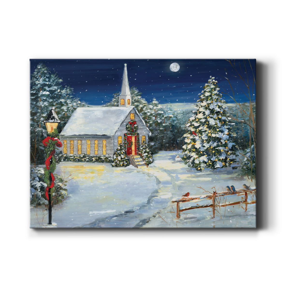 Holy Night - Premium Gallery Wrapped Canvas  - Ready to Hang