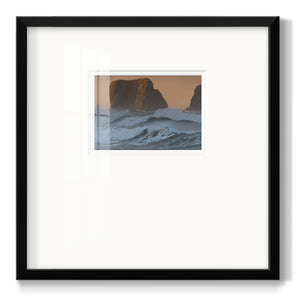 To the Shore- Premium Framed Print Double Matboard