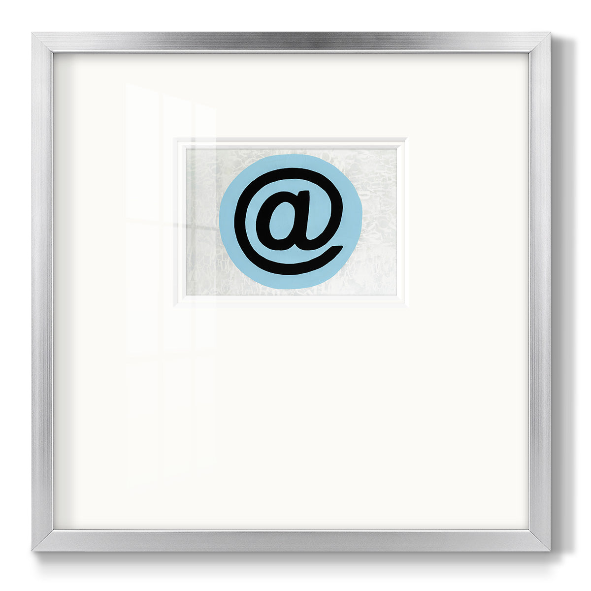 At- Premium Framed Print Double Matboard