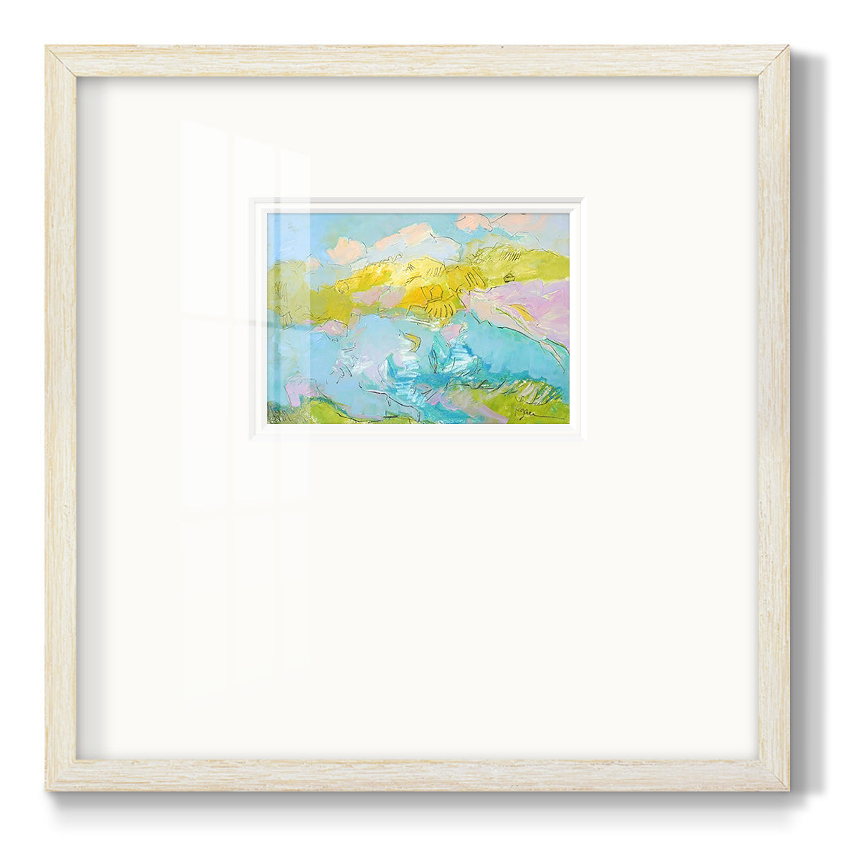 Learning to Fly Premium Framed Print Double Matboard