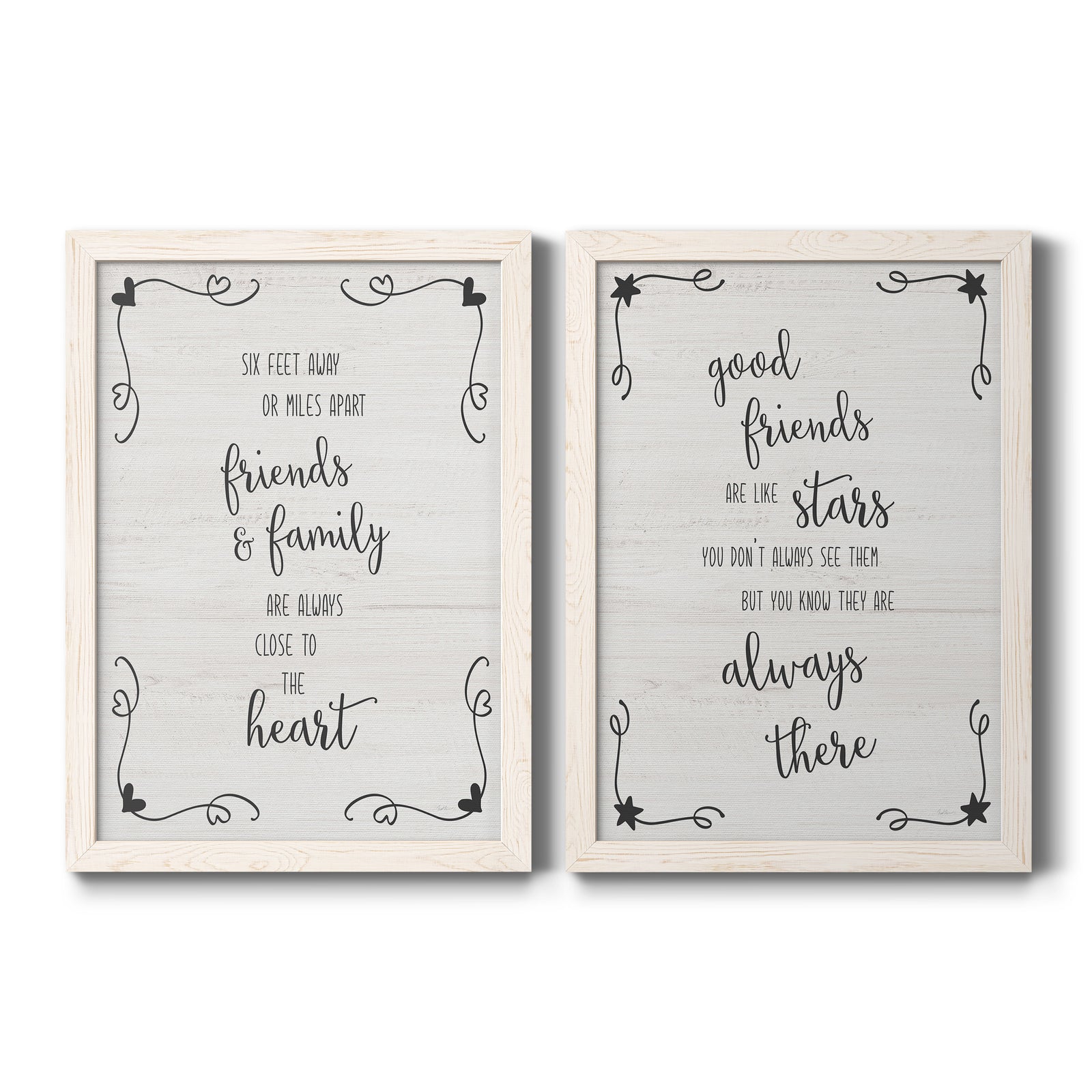 Six Feet- Premium Framed Canvas in Barnwood - Ready to Hang