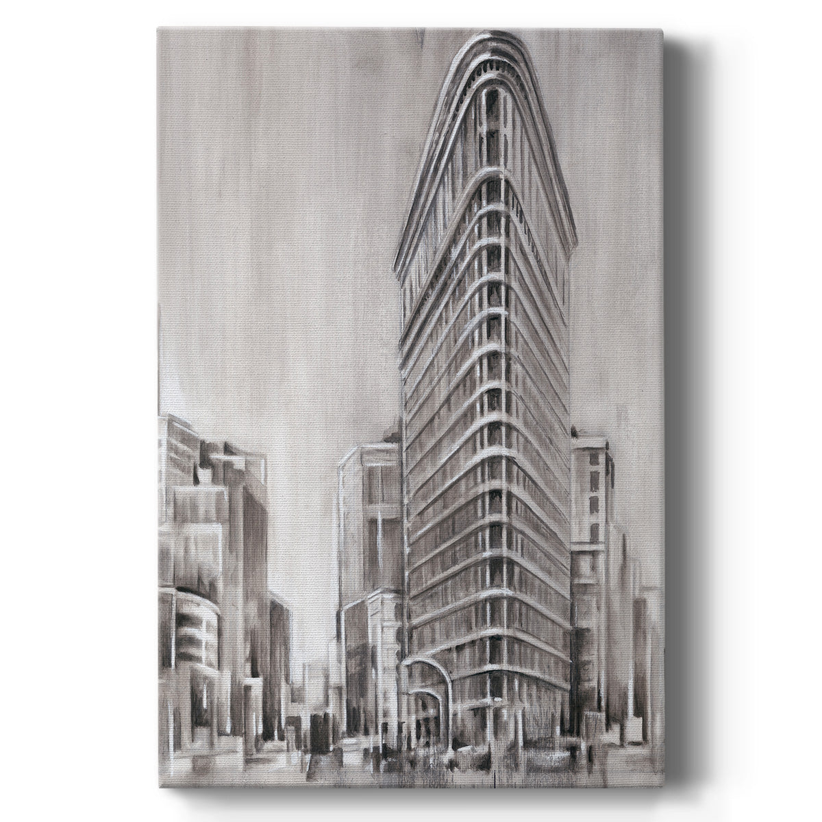 Art Deco Cityscape II - Canvas Art Print