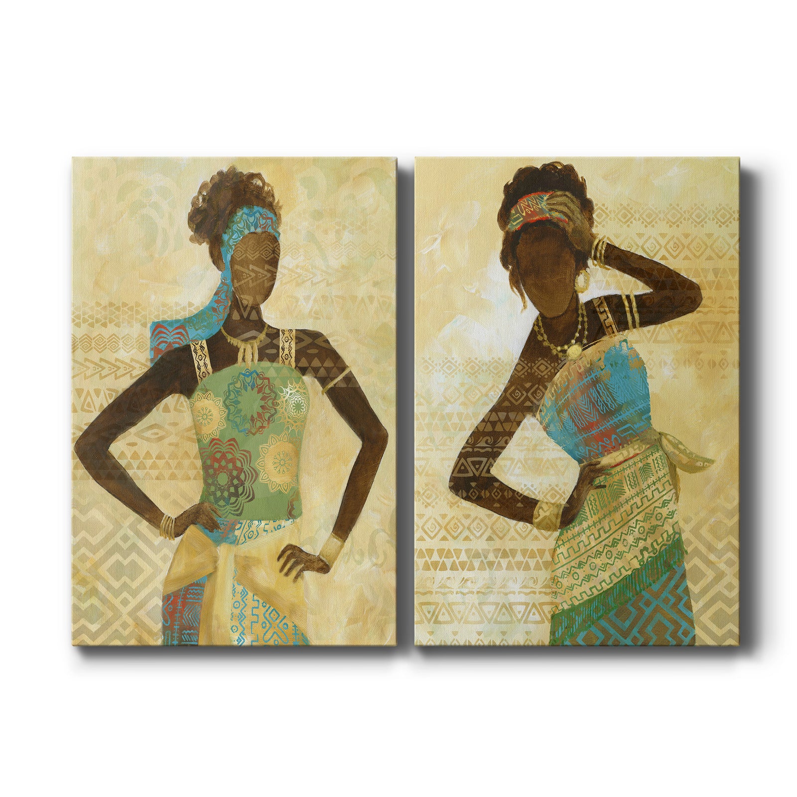 Tribal Vision I - Canvas Art Set