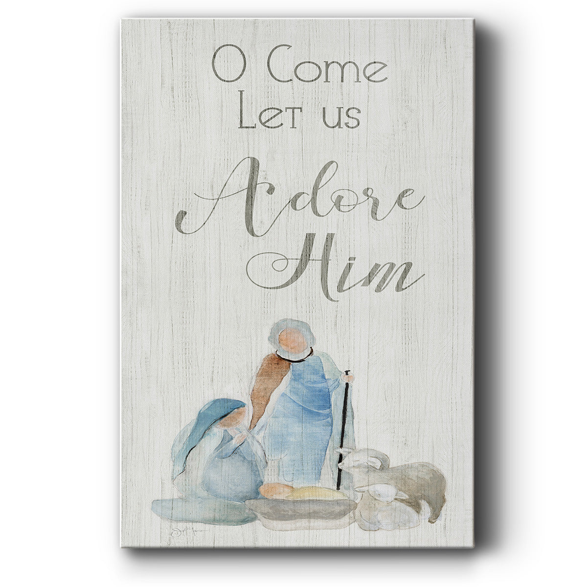 Adore Him - Gallery Wrapped Canvas