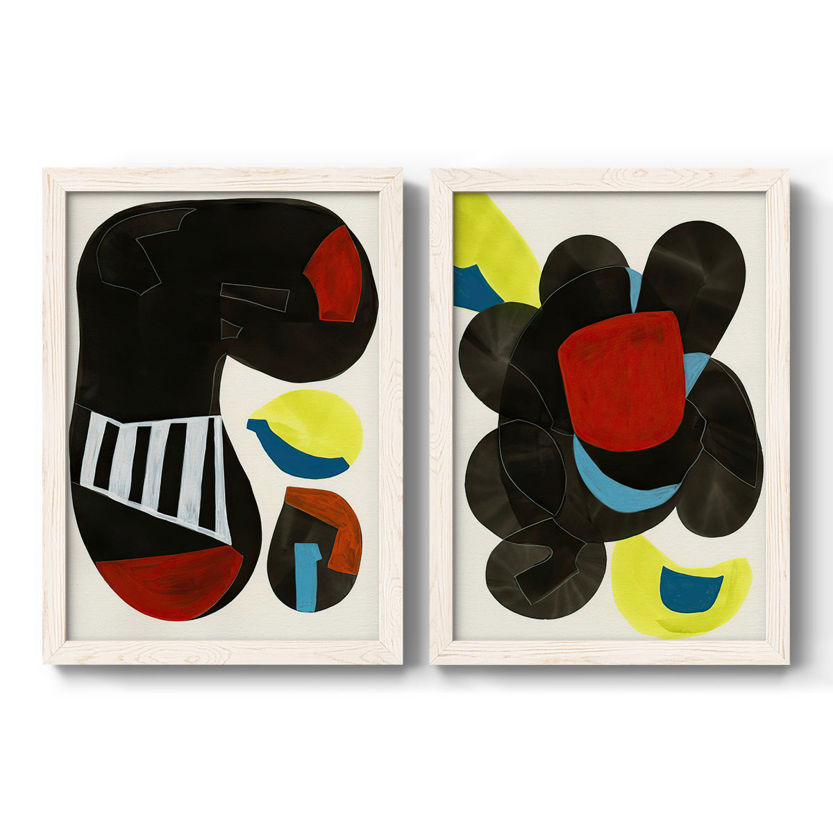 Barcelona I - Barnwood Framed Canvas Set