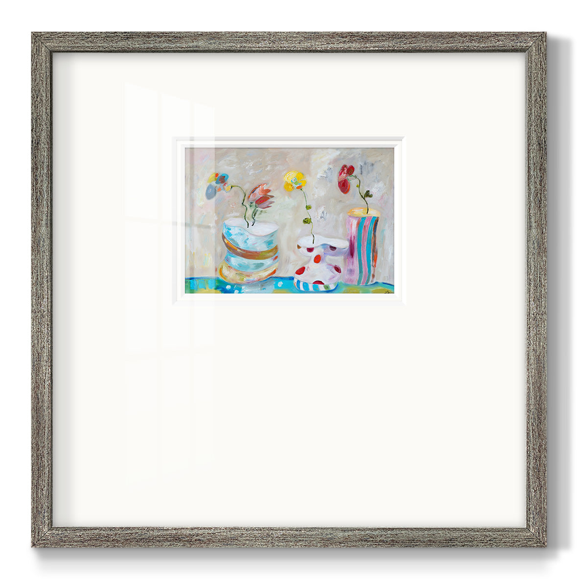 Play Time Premium Framed Print Double Matboard