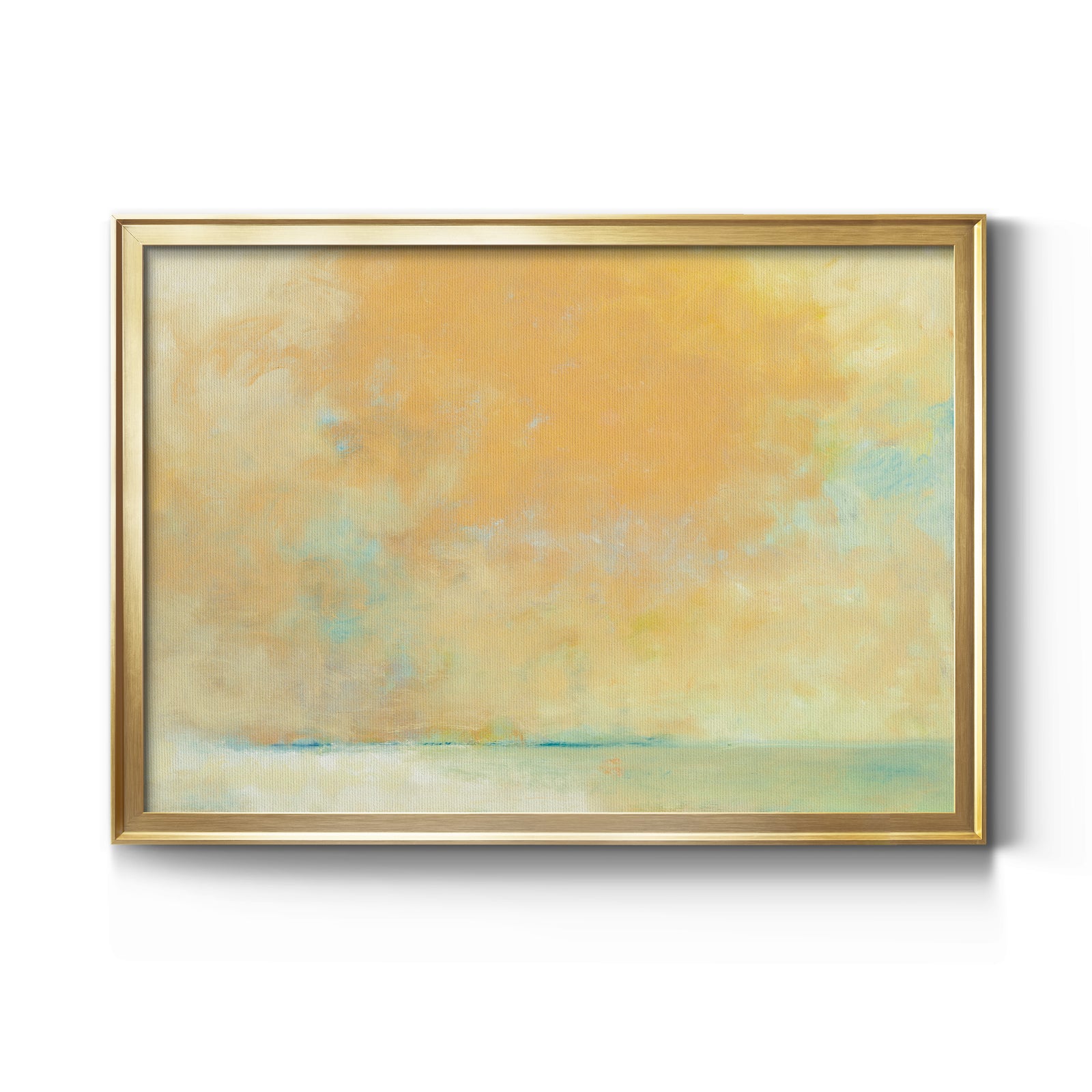 Tangerine - Modern Framed Canvas Print