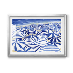 Candy Bowl Prussian Blue - Modern Framed Art Print