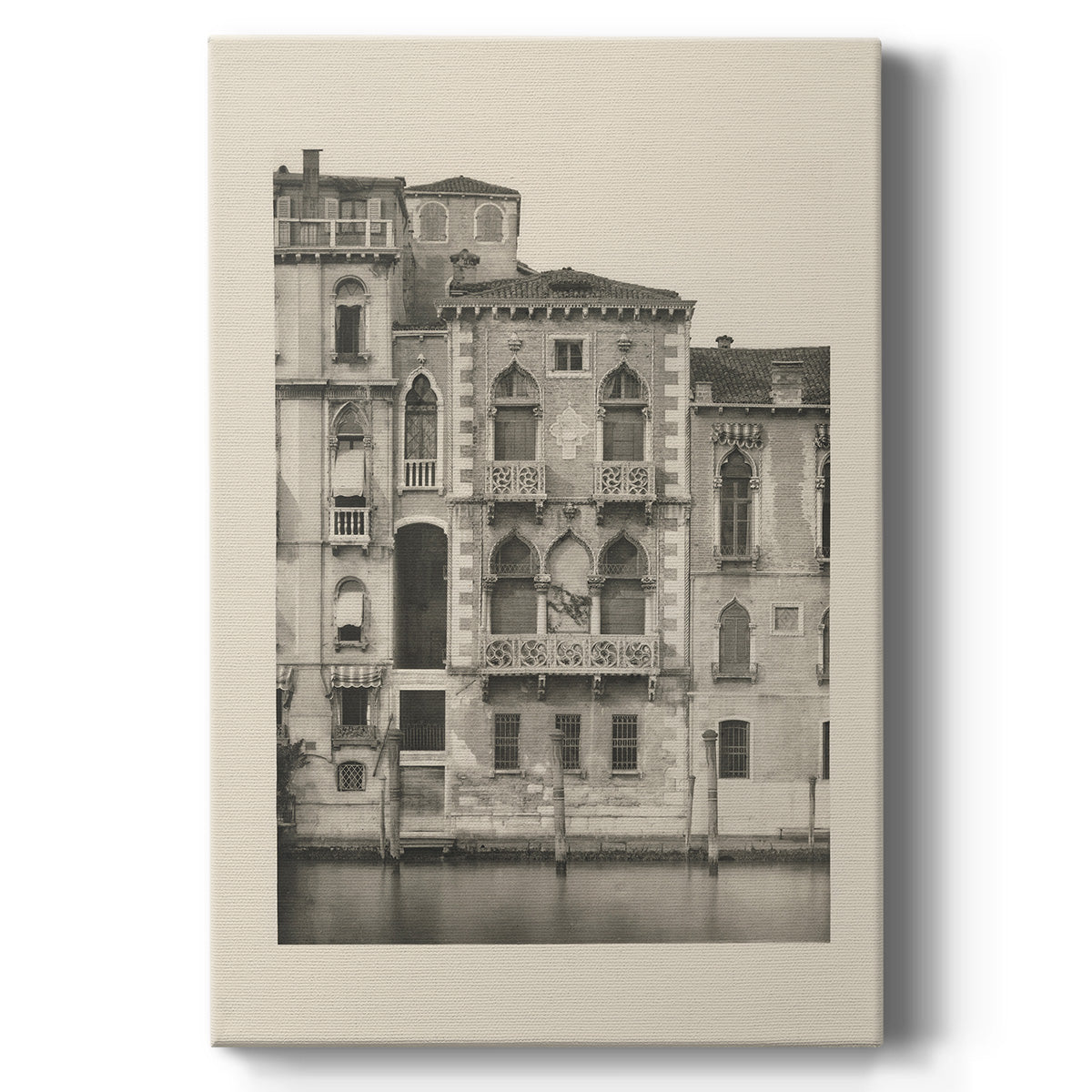 Vintage Views of Venice III - Canvas Art Print
