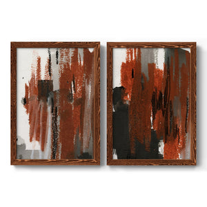 Loft Pastel V - Barnwood Framed Canvas Set