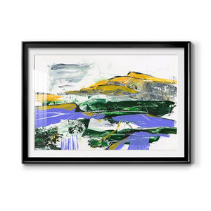 Silent Mountain VI - Modern Framed Art Print