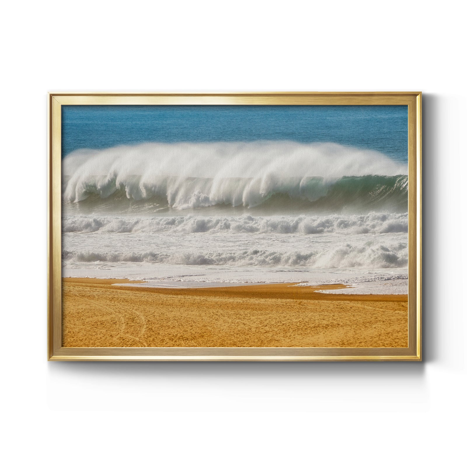 The Challenge - Modern Framed Canvas Print