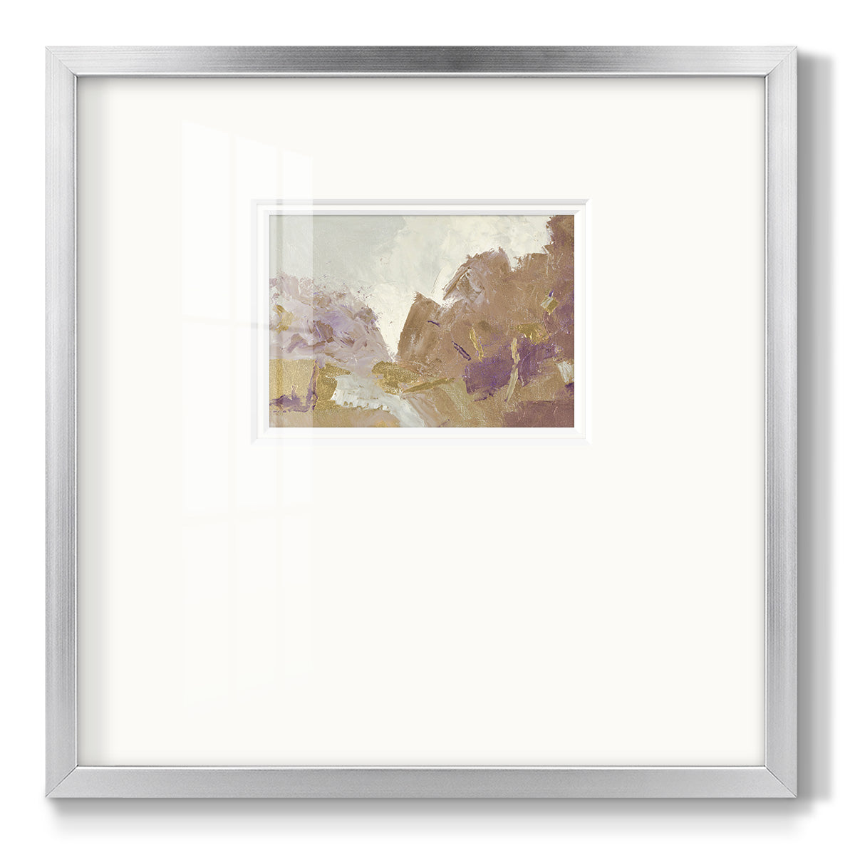 Fall Clearing Variation 2- Premium Framed Print Double Matboard