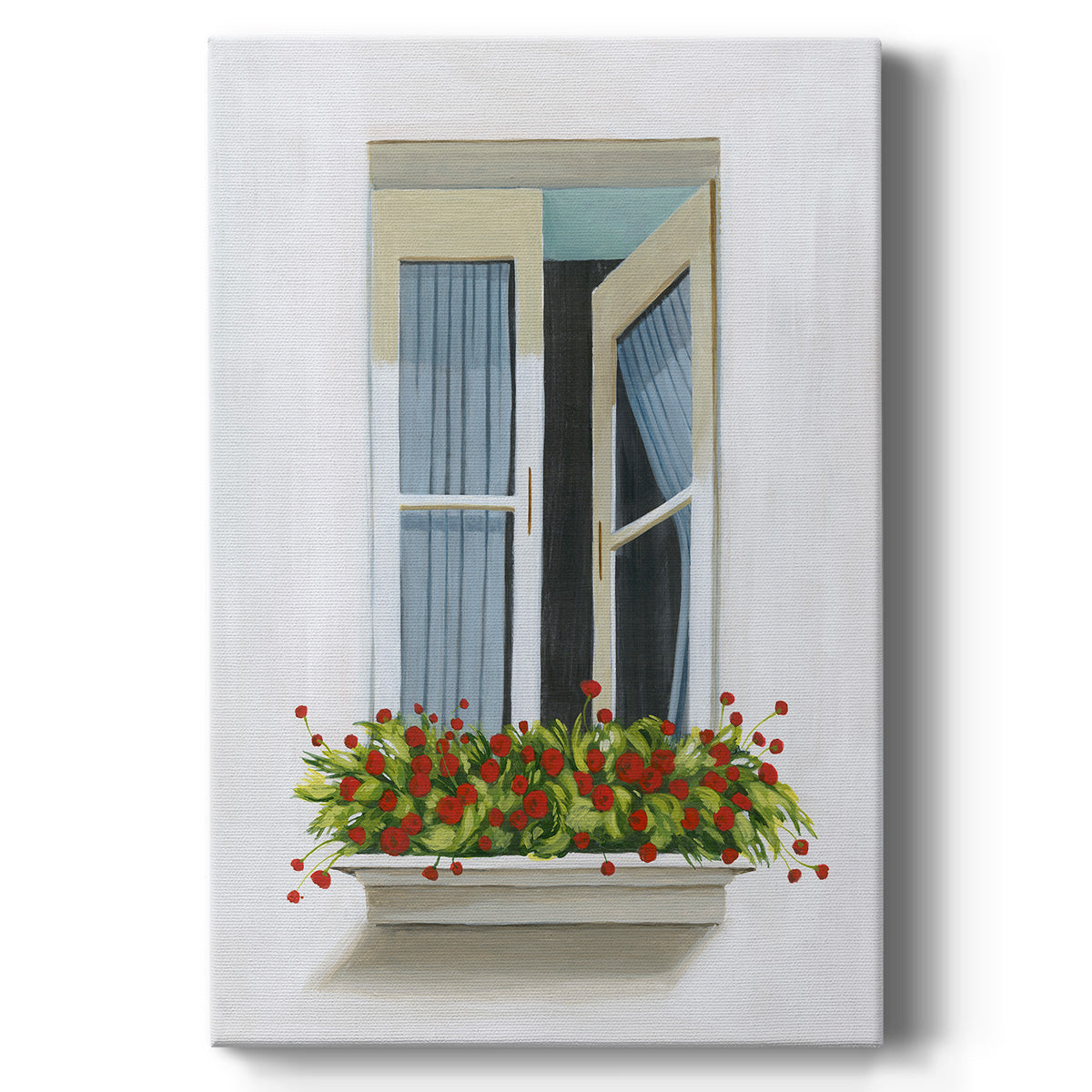 Through the Drapes I - Canvas Art Print