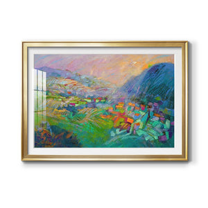 Embraced - Modern Framed Art Print