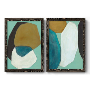 Boulder I - Barnwood Framed Canvas Set