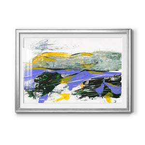 Silent Mountain IV - Modern Framed Art Print