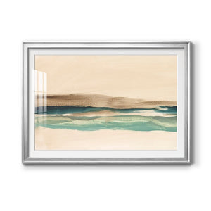 Layered Horizon I - Modern Framed Art Print