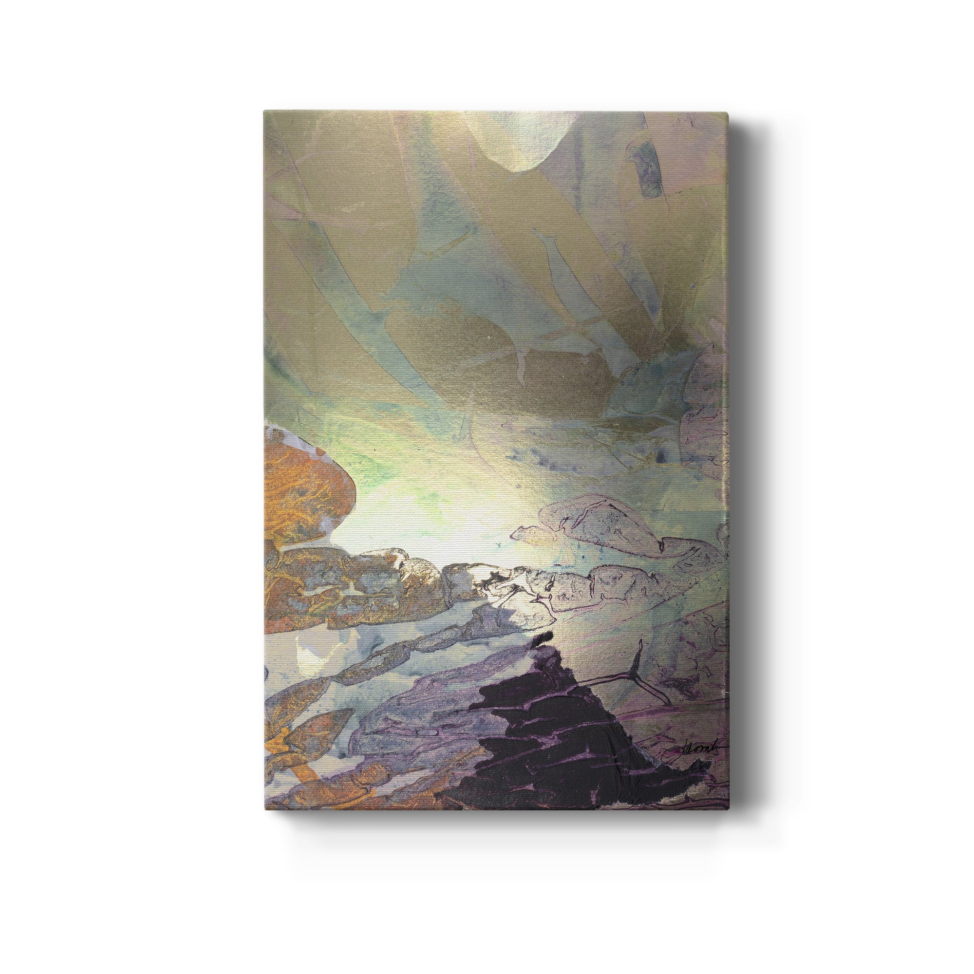 Monet's Landscape VIII Premium Gallery Wrapped Canvas - Ready to Hang