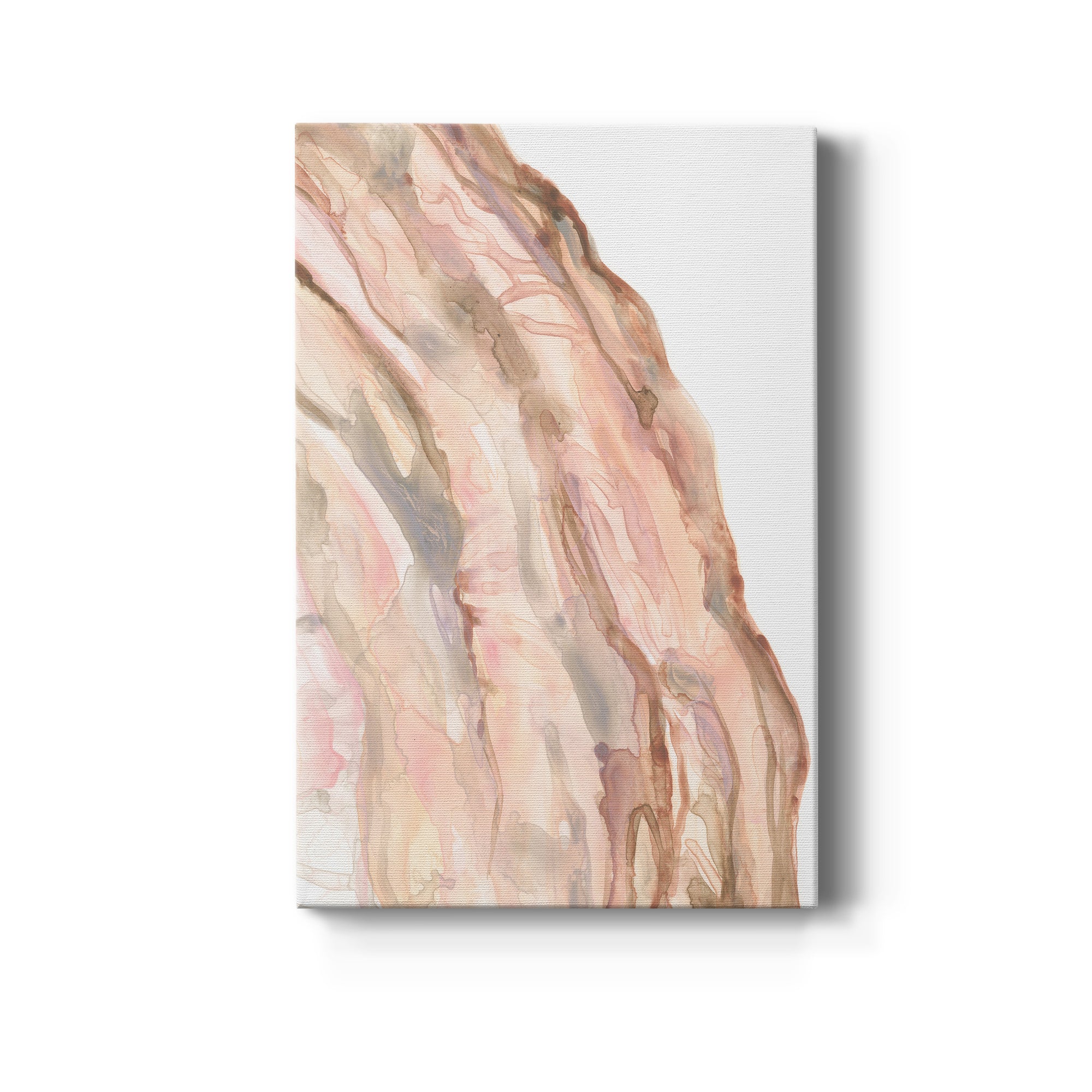 Rose Quartz I Premium Gallery Wrapped Canvas - Ready to Hang