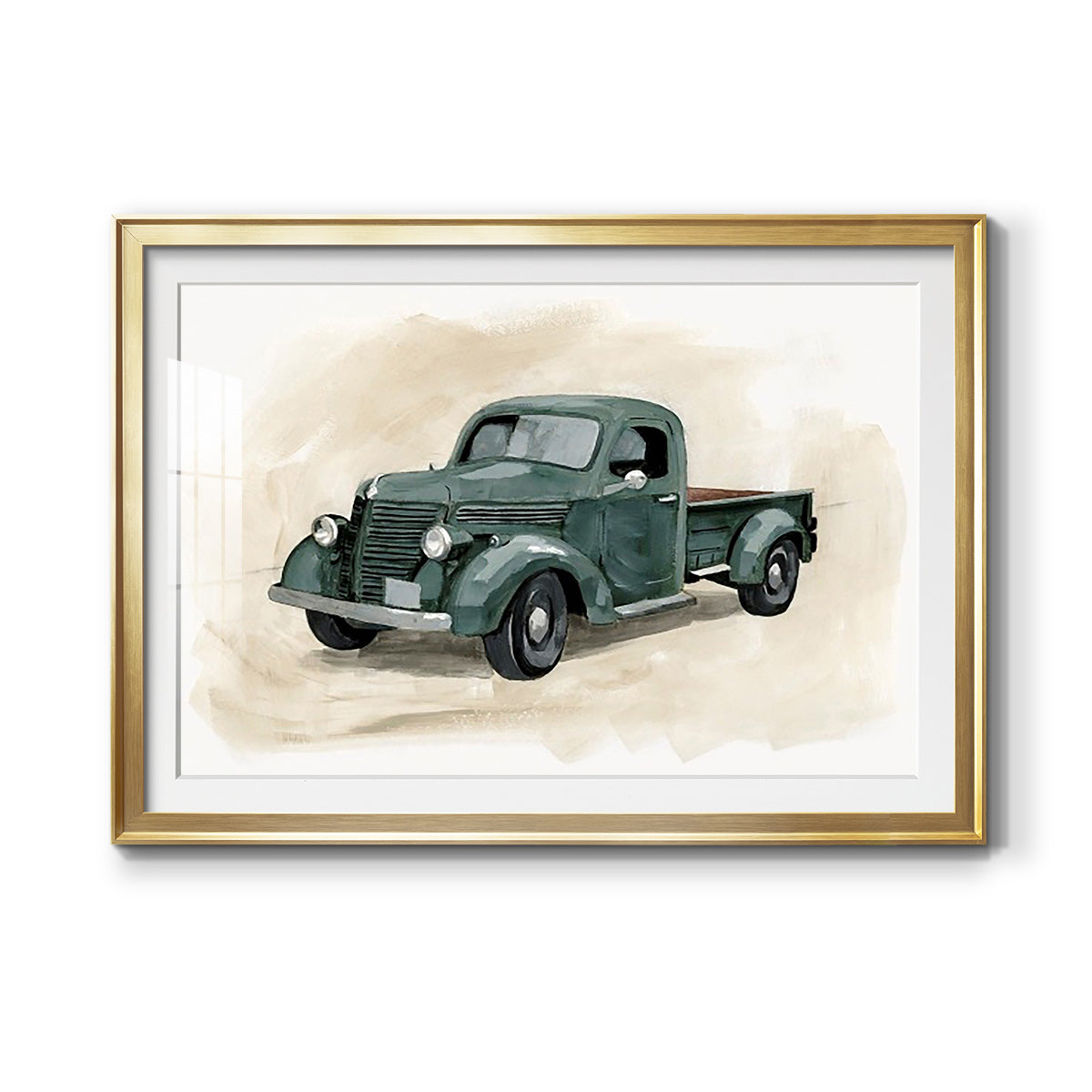 Pickup II - Modern Framed Art Print