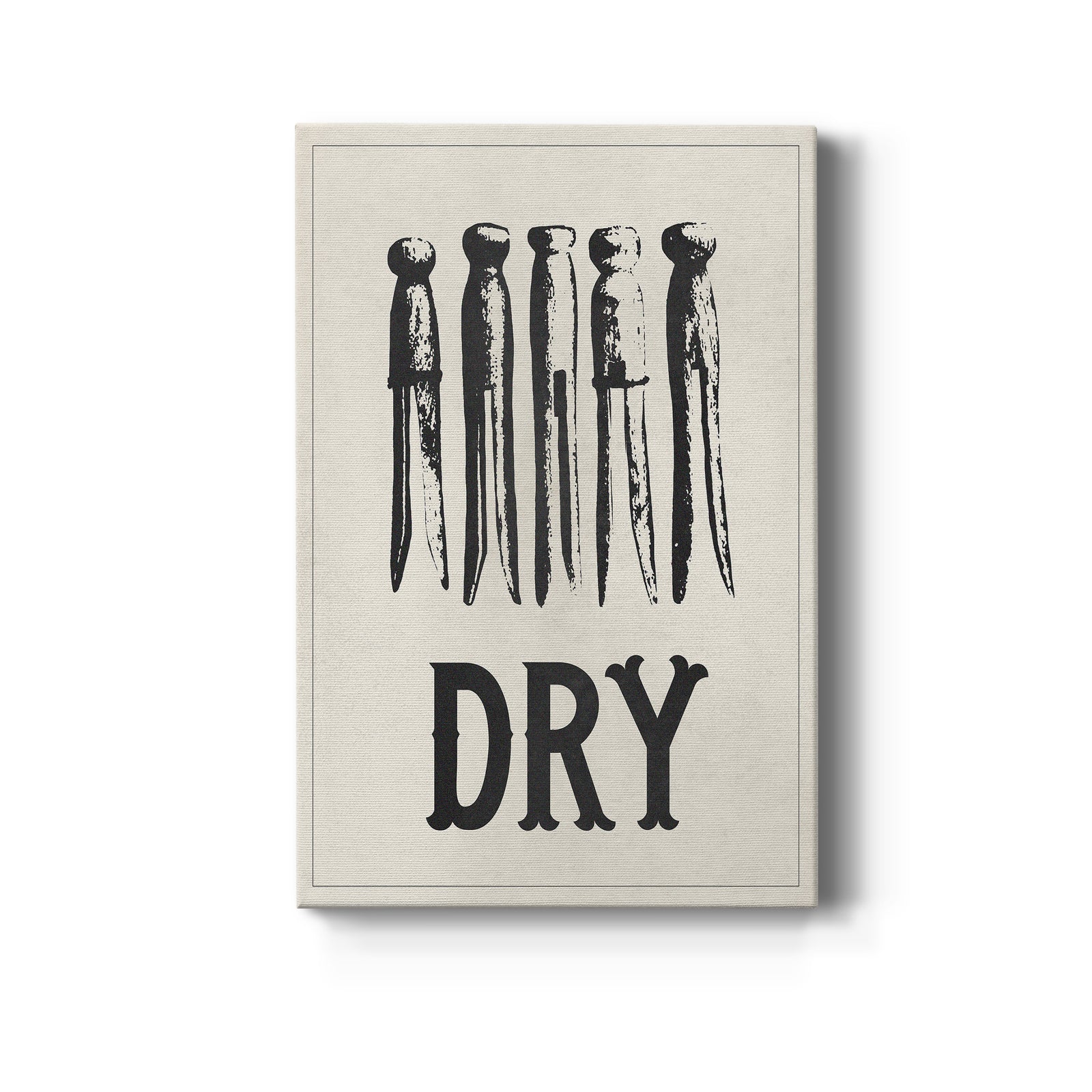 Vintage Laundry II - Canvas Art Print