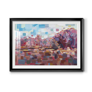 Pretty in Pink - Modern Framed Art Print