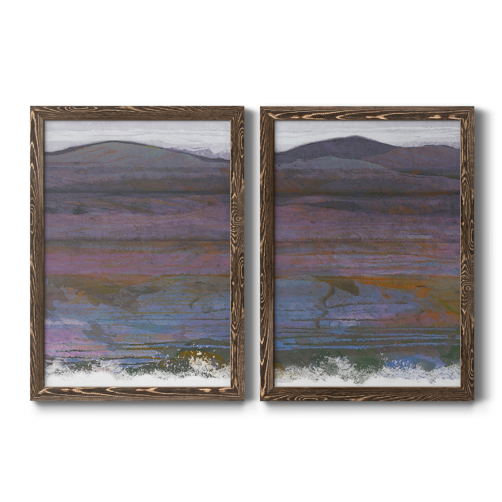 Majestic Mountains I- Premium Framed Canvas in Barnwood - Ready to Hang