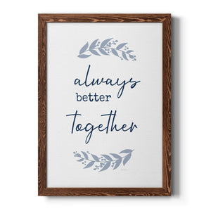 Always Together - Premium Canvas Framed in Barnwood - Ready to Hang